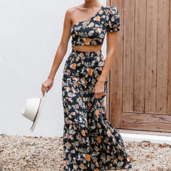 Petal & Pup Matching Set: Aimee Top & Deaville Skirt - Navy - Picture 7 of 11